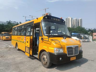 Китай Шанграо 51 место Старый школьный автобус 80 км / ч Максимальная скорость Евро 4 стандарт выбросов продается
