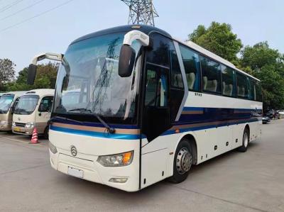 Китай Автобусы с двумя дверями с левым приводом Автобусы с дизельным двигателем 47 мест Автобус для пассажиров продается
