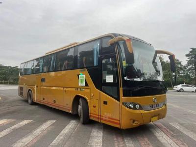 China 47 asientos Autobús turístico de segunda mano Dirección izquierda Euro 4 Autobús de segunda mano Higer en venta