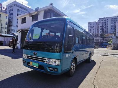 China LHD Yutong Second Hand Luxury Bus 31 Seats With Automatic Transmission for sale