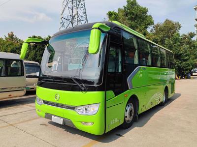 China Golden Dragon Used Tour Bus 34 Seats Diesel Fuel Euro 4 Emission Standard for sale
