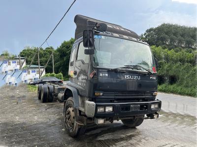 China Euro 4 Used Medium Duty Trucks 110km/H LHD Isuzu Second Hand Trucks for sale