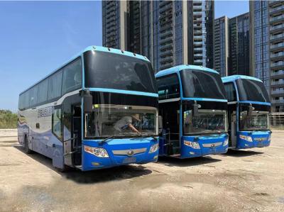 Chine 55-60 sièges Autobus de tourisme d'occasion 100 km/h Autobus d'occasion à direction gauche à vendre