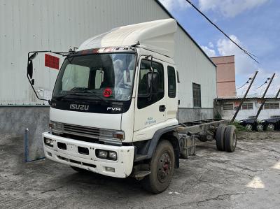 China Left Steering Used Mid Range Trucks , Isuzu Second Hand Used Trucks for sale