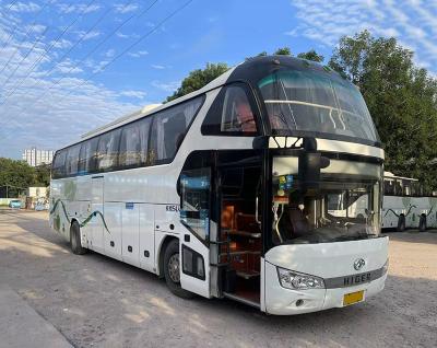 China Higer 54seats LHD Euro 5 Second Hand Coach Bus Reliable Transportation Used Tourist Bus for sale