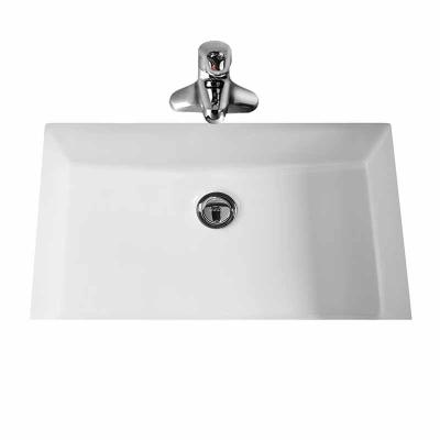 China ARROW AP4006 Undercounter Bathroom Basin Rectangle Without Overflow for sale