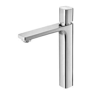 China Lavatory Toilet Basin Mixer Tap 210mm Single Handle Brass Chrome for sale