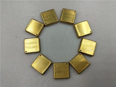 China Drawing Progressive Deep Drawing Die Four Cavities Square Fine Layout Brass for sale