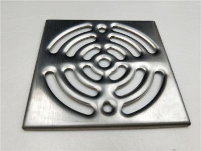 China Metal del acero inoxidable que forma grueso del hardware 0.5m m del dren del piso/de la ducha de Diesbrass en venta