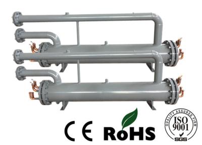 China R22 Refrigerant Industrial Shell And Tube Heat Exchanger With Seamless Steel Pipe Shell Material for sale