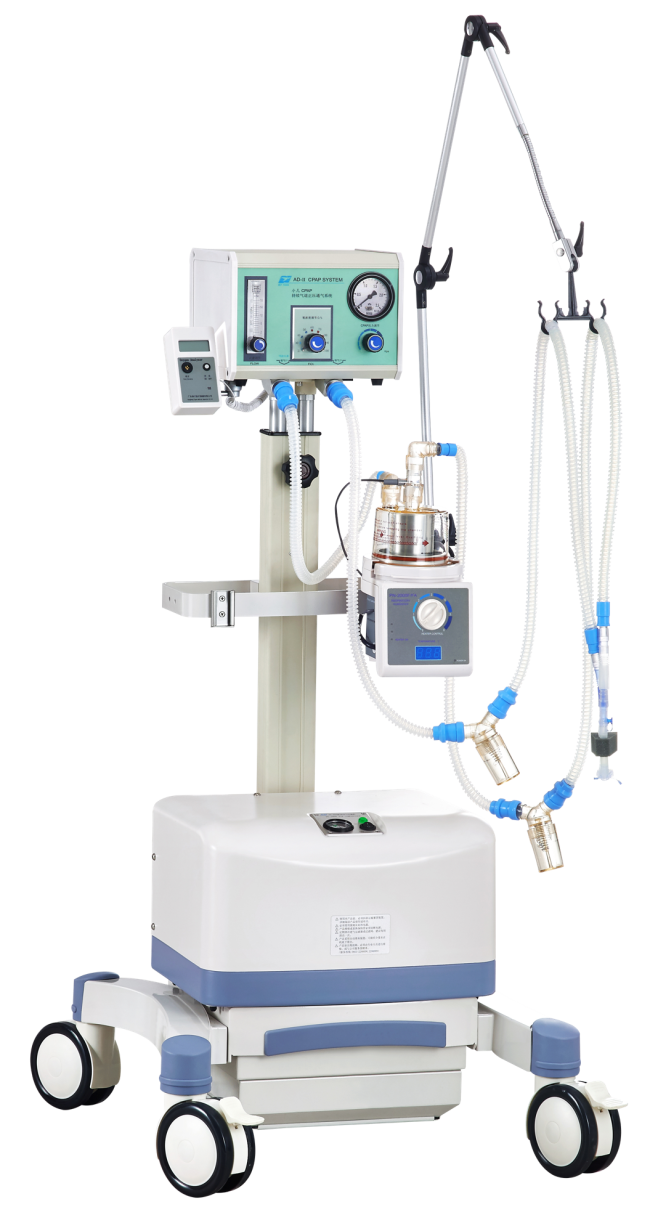 Bubble Infant CPAP II technical diagram and specifications