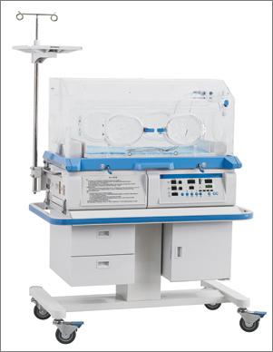 Infant Incubator YP-970 medical equipment showing control panel and monitoring display