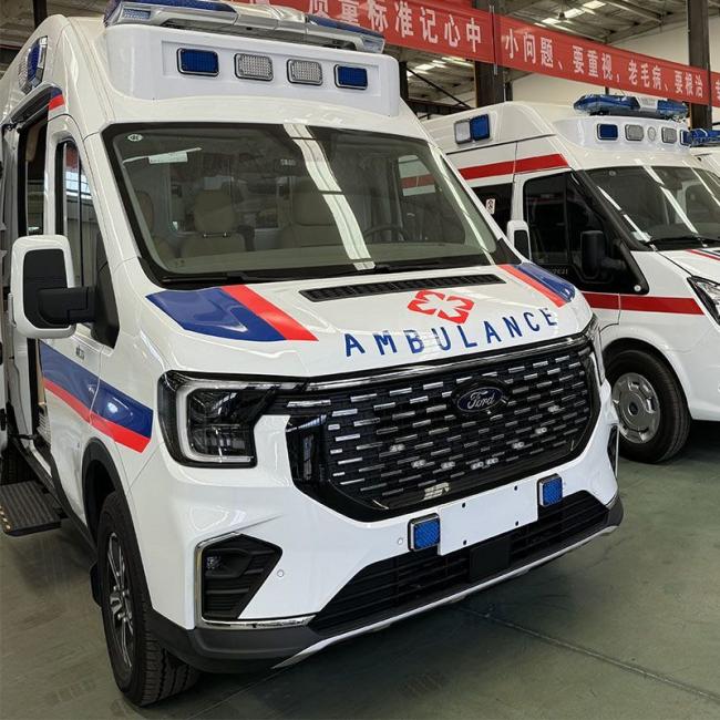 2024 Brand Ford New Ambulance Van Transit Medical Hospital Ambulance Vehicle for Sale