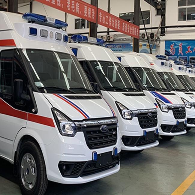 2024 Brand Ford New Ambulance Van Transit Medical Hospital Ambulance Vehicle for Sale