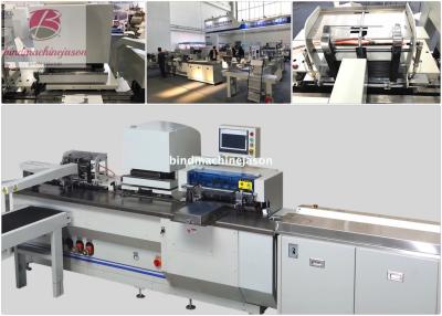 China Automatic wire o binding machine PBW580S with punching and auto feed conveyor for sale