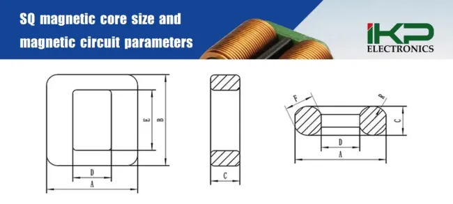 Sq1515 Series Flat Wire Common Mode Choke Coils for EMI/EMC
