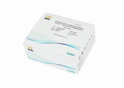 China IL-6 prueba Kit Inflammation Detection del Interleukin 6 800 pruebas/paquete de la prueba de la hora 25 en venta