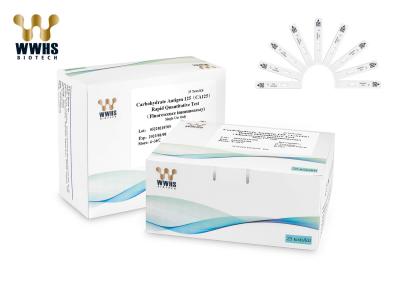 China CA125 25 Tests/Kit Test Kit Tumor Marker FIA POCT In Human Whole Blood for sale