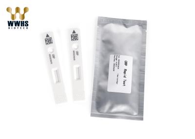 China Human C-Reactive Protein Test Kit 25T POCT IVD Assay in whole blood, plasma and serum for sale