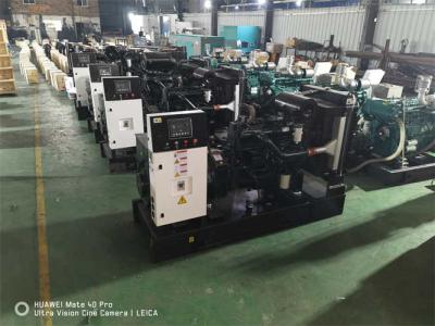 China Heavy Duty Open Type Three Phase Diesel Generator Sets 10KW-200KW for sale