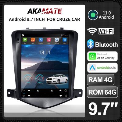 China 9.7inch Chevrolet Cruze Radio Featuring Android 11 Touch Screen for sale