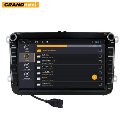 China GPS VW Car Radio With Bluetooth / USB Port / Rearview Camera for sale