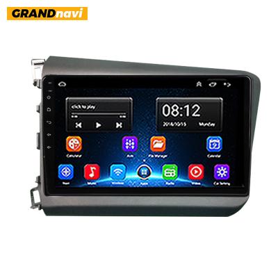 China 2 Din Android 12 Car Radio GPS 4G Carplay Auto Stereo For Honda Civic 2012 - 2015 for sale