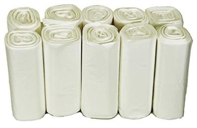 China Plastic Disposable 13 Mic 50l Garbage Bags , Star Seal Clear Can Liners for sale