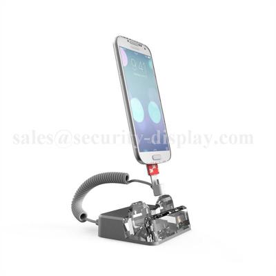 China Anti Theft Alarm Acrylic Cell Phone Display Stand for sale