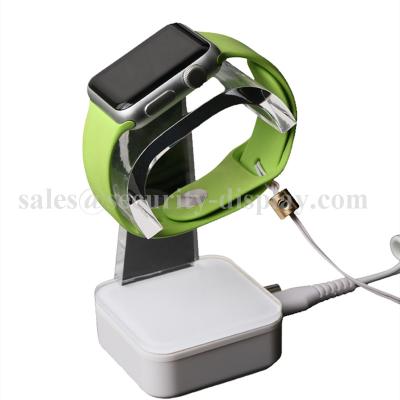 China Smart Watch Anti Theft Alarm Display With Recoiled Sensor Cable for sale