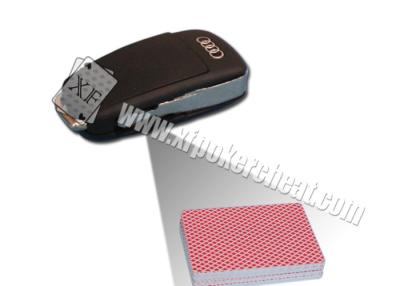 China Audi Car Key Camera Poker Card Reader To Scan Bar Code Sides Cheating Playing Cards for sale