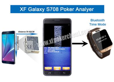 China Metal / Plastic S708 Wireless Camera Poker Analyzer With One Or Two Decks for sale