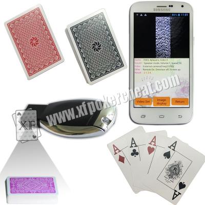 China Cartões marcados do pôquer do código de barras largo grande real do lado do tamanho do número para o Predictor do pôquer à venda