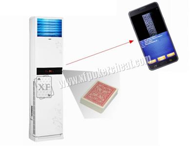 China White Plastic Air Conditioning Poker Scanner With Hidden Camera for sale