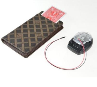 China Gambling Cheating Devices / Electronic Wallet Card Exchanger For Magic Trick Accessories for sale