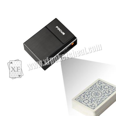 China Mini cámara de papel de la caja del escáner del póker del IR del cigarrillo para el tramposo del juego del póker de Tejas del analizador en venta