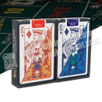 China GYT Classic Bridge Size Jumbo Index Marked Invisible Plastic Poker Cheat Card for sale