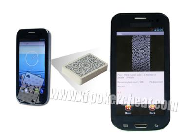 China English Black Samsung Galaxy Poker Card Analyzer with Bluetooth Loop / Earpiece for sale