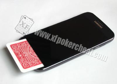 China Black Plastic Samsung S5 Mobile Poker Cheat Device , Gambling Cheating Devices for sale