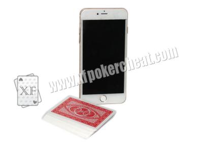 China Iphone plástico blanco 6 dispositivos de juego del tramposo del cambiador móvil del póker en venta