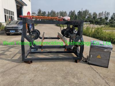 China fabricantes de equipamiento del moldeado rotatorio de la máquina del rock-and-roll de la llama abierta 2000L en venta