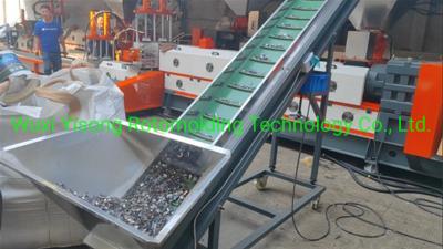 China Recycled PP PE Plastic Recycling Pelletizing Machine Polyethylene Pelletizer for sale