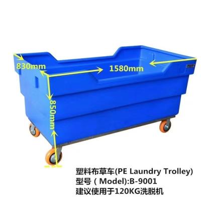 China Fabricante de moldes Roto personalizado Trolley de lino de plástico Proceso de moldeo por rotación en venta