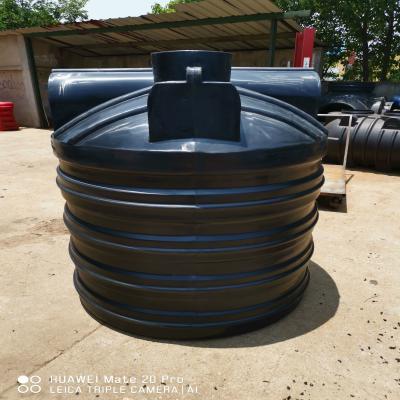 China Moldeado de depósito de agua horizontal Roto Slot Blasting Moldeado rotacional Depósito de agua de plástico en venta