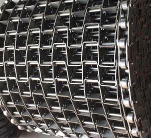 China Ladder Link Iron Galvanized Welded Wire Mesh Conveyor Belt for sale