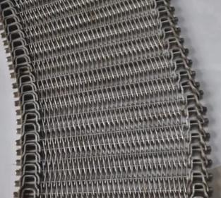 China Metal Chain Spiral Dutch Weave Mesh Wire Fabric For Conveyor Belt for sale