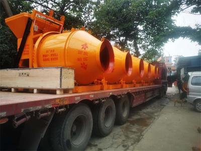 China 8m3/h Engineering Construction Machinery Portable Drum Concrete Mixer en venta