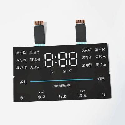 China Dustproof Backlit Membrane Switch , Flexible Membrane Keypad Moisture Proof for sale