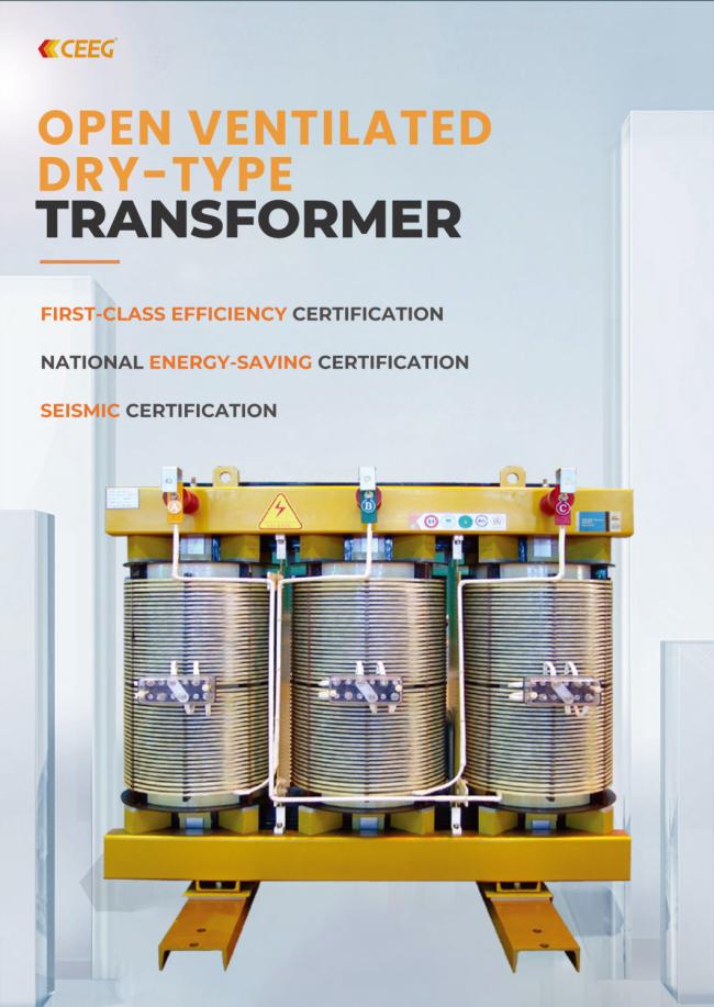 SG (B) 10 Open Ventilated 315/500/800kVA/10kv Vpi Dry-Type Power Transformer