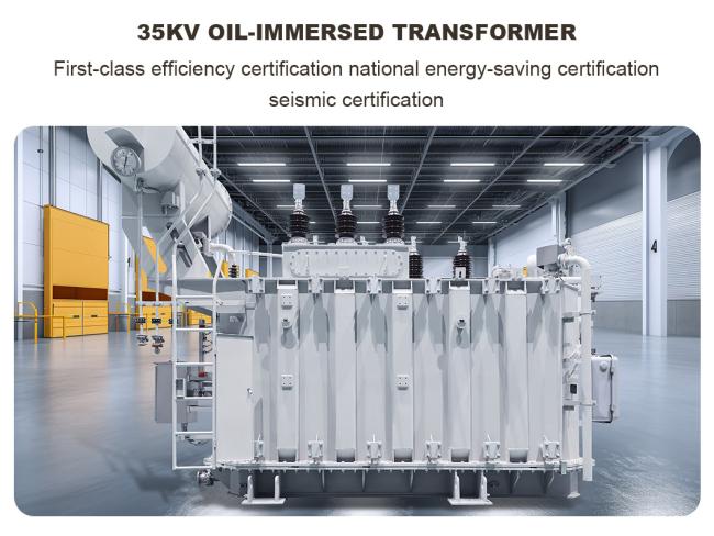 Ceeg Three Phase 6300 kVA/35kv Oil Immersed Power Transmission/Distribution Voltage Transformer